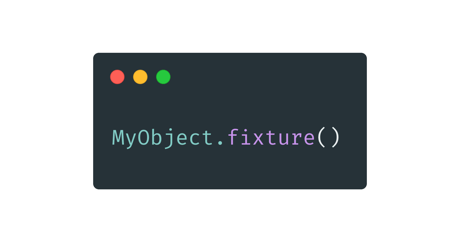 Make your tests cleaner using the Fixture Pattern